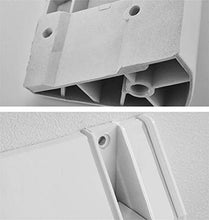 ZHJFDJ Accessori da Bagno - ABS Antiscivolo Bathroom Wall-Mounted Sedia Pieghevole Anziani/Donne Incinte/Scarpe disabili Scarpe Balneazione sicura Sedile Sgabello Max.180kg (Red)