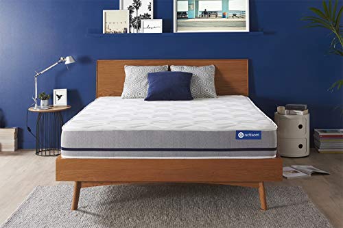 Materasso Actiflex soft 130x190cm, Spessore : 20 cm, Molle insacchettate, Moderatamente rigido, 3 zone di comfort
