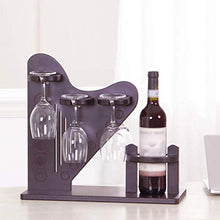 LHQ-HQ Bottiglia di Vino Wine Rack Rack Creativa Wine Rack della casa di Modo Bottiglia di Vino Rack Decorazioni in Legno Vino mensola di Vetro