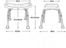 Bath Chair Anziani Alluminio Bagno Sgabello anziana Donna Incinta Doccia Sedia da Doccia Sgabello Bagno Sicurezza