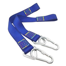 Aoneky 2 Cinghie Altalena 50 cm con Moschettone, Carico Massimo 220KG - Cinghia per Amaca, Sedile Sospeso, Fissaggio per Sacco da Boxe