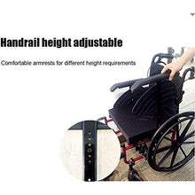 Carrozzine Semoventi, Carrello Portatile in Lega di Alluminio Super Leggero da Viaggio, Portatile Pieghevole Incontra L'Ergonomia con Sistema Frenante Pneumatico Gonfiabile Carrello per Anziani/Dis