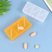 DOITOOL - Contenitore per pillole da viaggio, portatile, 21 griglie, scatola per pillole, in plastica, semplice scatola di medicina, contenitore per pillole, verde