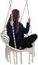 VSander Amaca Chair Macrame Altalena Mano Swing Chair Comode Sedie Robusta Pensili for Indoor Salotto di Lettura Esterni Casa Patio Yard Garden 31,5"L X 23.6" W X 47.2"H