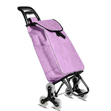 MXZBH Carrello Pieghevole, Carrello da Montagna Rimovibile Impermeabile per Borsa da Mercato Rimovibile carico Massimo