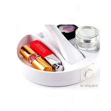 WM Specchio di Trucco Portatile Piccolo Specchio Rotondo LED Specchio Il Trucco della Lampada Pieghevole Specchio Rotante di 360 Gradi mirror-10.20