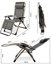 FUFU Sedie a Sdraio Lounge Chair, Sedia Pieghevole Lunch Break Chair Sedia Pieghevole per Ufficio Siesta Accompanying Sedia per Il Tempo Libero Sedia a Sdraio 72 * 68 * 112cm Pieghevoli