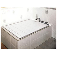 Coperchio Isolante per Vasca, Ripieghevole Antipolvere Pieghevole Scaffale Libreria iPad Portacellulare per Computer Portatile, Adatto per Il Bagno di Casa Albergo (Dimensioni : 139x75cm)