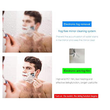 ESGT Specchio da Bagno retroilluminato a LED con antiappannamento Touch dimmerabile 60x80 cm [Classe di efficienza energetica A ++]