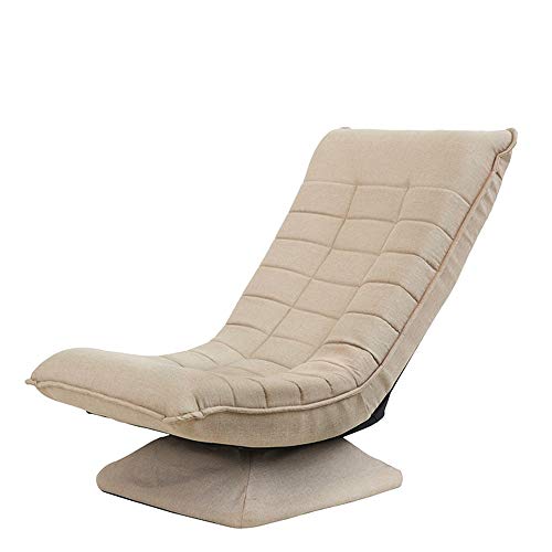 Laishutin Divano Divanetto Pieghevole Singolo Divanetto in Tessuto Morbido e Traspirante per Soggiorno e Ufficio (Color : Khaki)