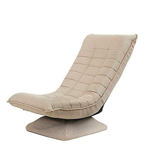 Laishutin Divano Divanetto Pieghevole Singolo Divanetto in Tessuto Morbido e Traspirante per Soggiorno e Ufficio (Color : Khaki)