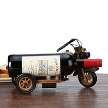 Semplicità Elegante Motocicletta in Legno Modellazione Portabottiglie Decorazione Portabottiglie Di Vino per Uso Domestico Veranda Veranda Desktop Bar Ristorante Decorazione Personalità Creativa Euro
