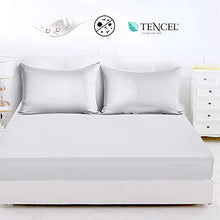 Yoofoss Coprimaterasso Impermeabile Singolo 90x190/200cm Proteggi Materasso Traspirante 100% Tencel Antiacari e Antibatterico