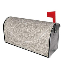 Copertura magnetica per cassetta delle lettere con motivo mandala, per giardino, cortile, dimensioni standard, 53 x 45 cm