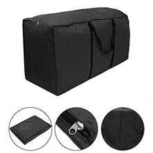 DIYARTS 210D Oxford Borsa da Giardino Grande Borsa da Giardino Impermeabile Borsa per Cuscino da Viaggio Custodia Leggera con Cerniera (116 * 47 * 51cm)