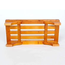XD Sgabello da Bagno in Legno barile poggiapiedi Gradino Panca Piccolo Sgabello Rettangolare Sgabello Doccia Sgabello Pedale Impermeabile Antiscivolo
