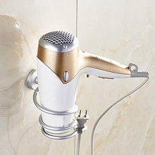 AGGF Mensola da Bagno Mensola da Bagno in Alluminio Mensola da Parete Asciugacapelli Rack Stoccaggio Supporto per asciugacapelli Supporto a Spirale