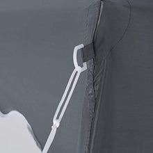 Deuba Gazebo Giardino Capri Impermeabile Pop up Richiudibile Fisarmonica Protezione UV50 Spiaggia Festa Campeggio Blu