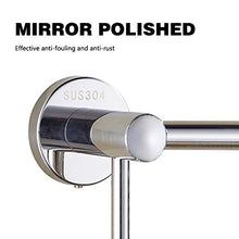 Towel Rails Portasciugamani Muro per Bagno Porta Salviette Durevole in Acciaio Inossidabile 304 Doppia Barra Viti Porta Asciugamano per Bagno Cucina