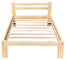 Letto singolo estraibile, in legno di pino massiccio, 90 cm x 190 cm, con doghe di sostegno, struttura singola in legno, adatto per camera da letto e letto estraibile con ruote