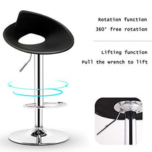 TopJiä Girevole Sgabelli da Bar con Schienale Seggiola da Bar,Sedia Cucina Industriale Regolabile da Bar,Moderni Girevole Sedia Bar Seggiolone,Portante di Carico 150kg,per Ristorante Bar Cucina