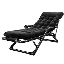 Sywlwxkq Balcone Sedia Relax da Ufficio Sedia Sdraio reclinabile con Cuscini Imbottiti e poggiapiedi per Giardino Campeggio Esterno Piscina Beach Design | Pieghevole Lettino Reclinabile SED