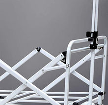Z-SEAT Carrello da Giardino Portatile Carrello Pieghevole Carrello da Festival per carichi Pesanti Carrello da Traino con Ruote frenanti, Carrello Multiuso per Bagagli/VI