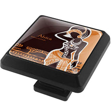 Donne Africa 3 PCS Pomelli per Porta, Pomolo per Mobile, Pomelli per Mobili con Viti, Maniglia per Armadietto, Pomelli per Porta, Pomelli per Cassetti per Porta, Armadio, Cassetto e Credenza