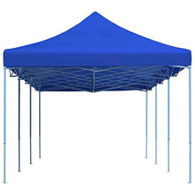 vidaXL Gazebo Pieghevole Pop-Up Blu Tendone Padiglione Chiosco Bersò Pergola
