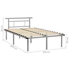 FAMIROSA Giroletto Giroletto Grigio in Metallo 120x200 cm-4828