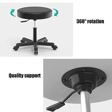 SXRDZ Gambe Sgabello su Ruote, di Bellezza di Massaggio Scopare Sedia Regolabile Girevole Salon Sgabello for Manicure Tatuaggio del Salone della Stazione termale del Dentista