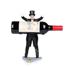 BINGFANG-W Wine Rack Bottiglia di Vino Rack Resina Carattere Wine Rack Creativa Vino Moda cremagliera della Bottiglia di Ornamenti casa Desktop Wine Rack Tatuaggi Portavini