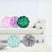 HEELPPO Nodo Palla Cuscino Cuscino per Neonati Cuscino per Allattamento Paraurti per Culla Telaio Morbido per Letto Decorazione per Letto per Bambini Protezione per La Testa Purple