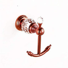 Gancio bagno cucina Ganci porta asciugamani da cucina in ottone antico Ganci porta accappatoi in cristallo di lusso Accessori da parete Appendiabiti Appendiabiti Appendiabiti Doppi ganci Gancio per as