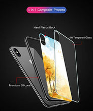 Suhctup Compatibile con Huawei Honor 8 lite Custodia Protettiva in Vetro Temperato 9H + Cornice Paraurti in TPU Silicone Morbido Assorbimento Degli Urti a 360 Gradi Protezione -albero