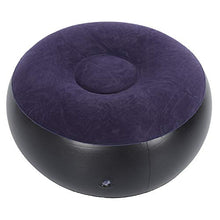 BHDD Sgabello Gonfiabile Pieghevole, Cuscino Poggiapiedi Sedia da Campeggio per Esterni Portatile Sedia Rotonda, con Fondo Rinforzato Durevole, per Dormitorio Home Office, Bambini Adulti, Aeroplano