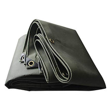 Teloni, Tela Cerata Impermeabile con Protezione Solare Panno Antipioggia per Auto E Camion Tenda Ombreggiante per Esterni 550 G/M² Verde(Size:3×4M)