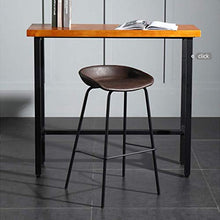 GYPPG Elegante sgabelli Bar per la casa, sgabelli Bar per la Colazione con poggiapiedi, Sedia Bar con Struttura in Ferro battuto, Sedile in Pelle pu, Design Moderno Moderno a 6 Colori