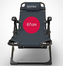 SHUAIIJUAN Sedia per il tempo libero domestico Sdraio pieghevole esterno del giardino sedia regolabile Sdraio reclinabile reclinabile con poggiatesta portatile for Beach Patio Pool escursione di campe