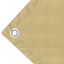 Kshzmoto Protezione per Balcone Protezione per Balcone Protezione per Vento e UV Protezione per Balcone Resistente alle intemperie per Balcone terrazza Oxfordgewebe 75x400 cm Beige