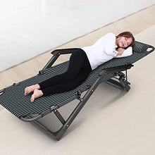 Sedie a sdraio Pieghevoli Sedia da Giardino Regolabile reclinabile per Piscina, capacità di carico Max. 200 kg (Color : LLA30TY)