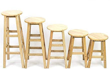 XWX Sgabello in Legno Massello Sgabello Alto Semplice Simple Nordic Photo Bar Sedia Home Step Sgabello Retro Round Bar Sedia Bar for Telefono Cellulare Sedia (Size : 80cm)