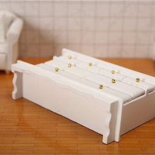 Mini armadio europeo a 5 cassetti cassettiera 1/12 casa delle bambole in miniatura decorazione camera da letto