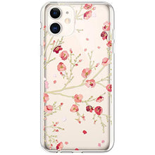 Herbests Custodia compatibile con iPhone 11 Case Cover Trasparente Flessibile TPU Silicone Case Colorate Dipinto Silicone Custodia Ultra Slim Crystal Clear Copertura, TPU#12