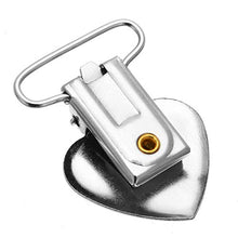N\C 10 Peach Heart Bretelle Bretelle Metallo Ciuccio Clip Holder Strap Brace Morsetti per Diy Panno Accessori