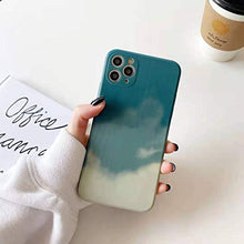 CrazyLemon Custodia Art per iPhone 12 PRO Max, Silicone Colorato Motivo Cover Antiurto Ultra Sottile AntiGraffio Custodia Morbida Pittura Acquerello Compatibile con iPhone 12 PRO Max - 04
