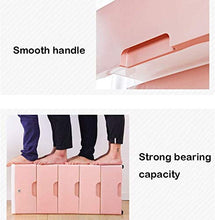 ZHICHUAN Gli Armadietti Modulari il Contenitore Multistrato Cassetti Armadio Poco Ingombrante Guardaroba Rosa Locker 82X42X30Cm Guardaroba Di Plastica
