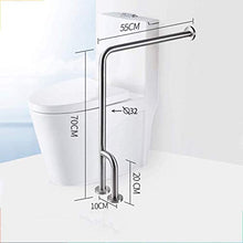 Maniglioni da Bagno Acciaio Inossidabile Spazzolato Bagno Grab Bar/Antiscivolo igienici corrimano/Doccia Supporto Soccorso e Sicurezza ferroviaria/Maniglia con i Piedini Accessori da Bagno