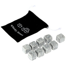 LKXHarleya 6pcs / Set Naturale Piazza Whiskey Stones Wine Cooler Sorseggiando Le Pietre del cubetto di Ghiaccio per Accessori Natalizi