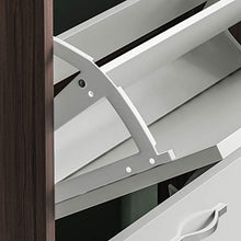 Vida Designs ‎ B01MCSS6A1.FR.VC Armadio, Legno, Noce e Bianco, H 118 x W 60 x D 24